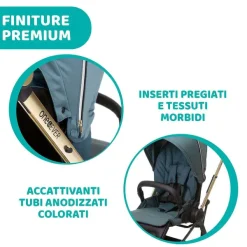 Trio E Sistemi Modulari|Chicco Trio One4Ever Con Kory Essential Green Gem