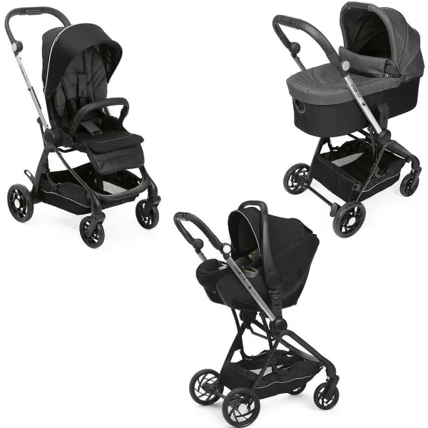 Trio E Sistemi Modulari|Chicco Trio One4Ever Con Kory Plus Pirate Black