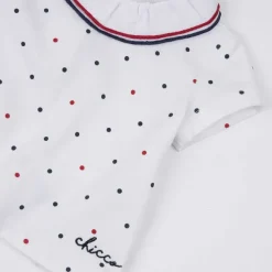 T-Shirt|Chicco T-Shirt Con Fantasia A Pois Colorati