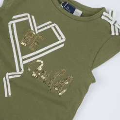 T-Shirt|Chicco T-Shirt Con Fiocchetti E Cuore