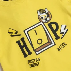 T-Shirt|Chicco T-Shirt Con Manica Corta E Simpatica Stampa Giallo Medio