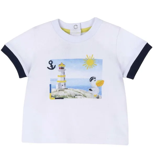 T-Shirt|Chicco T-Shirt Con Stampa Bianco