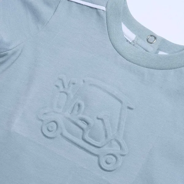 T-Shirt|Chicco T-Shirt Con Stampa A Tema Golf Azzurro Medio