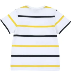 T-Shirt|Chicco T-Shirt Con Stampa Skate E Fantasia A Righe