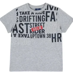 T-Shirt|Chicco T-Shirt Con Stampa Urban Grigio Chiaro