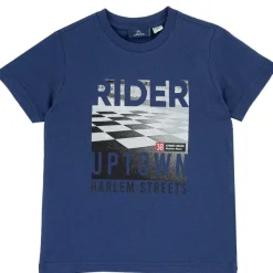 T-Shirt|Chicco T-Shirt Con Stampa Urban Blu Chiaro