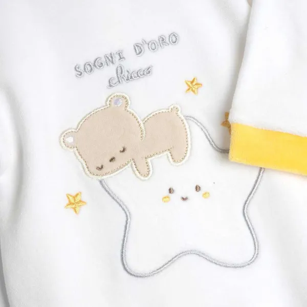 Tutine|Chicco Tutina Aperta Dietro Bianco