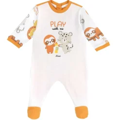 Tutine|Chicco Tutina Aperta Dietro Arancio Chiaro