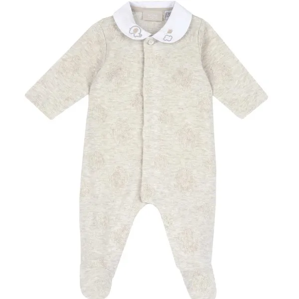 Tutine|Chicco Tutina Di Jersey Jacquard Con Nuvolette