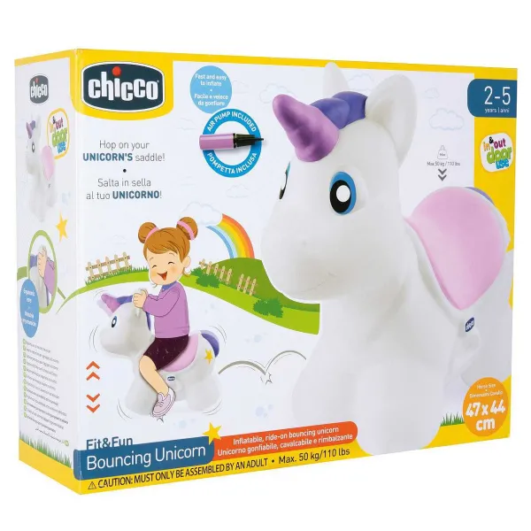Cavalcabili|Chicco Unicorno Gonfiabile