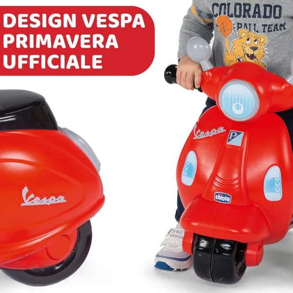 Cavalcabili|Chicco Vespa Primavera Italia Rosso