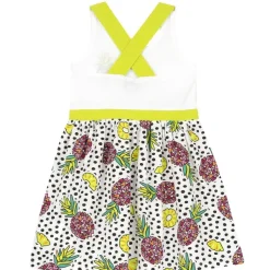 Vestiti|Chicco Vestito Smanicato In Cotone Con Gonna Fantasia